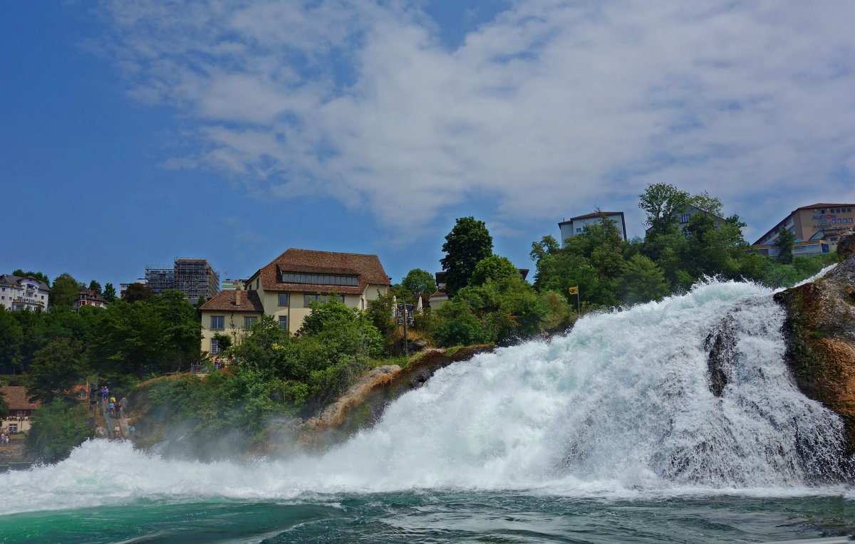 Рейнский водопад (Швейцария).... - Galina Dzubina