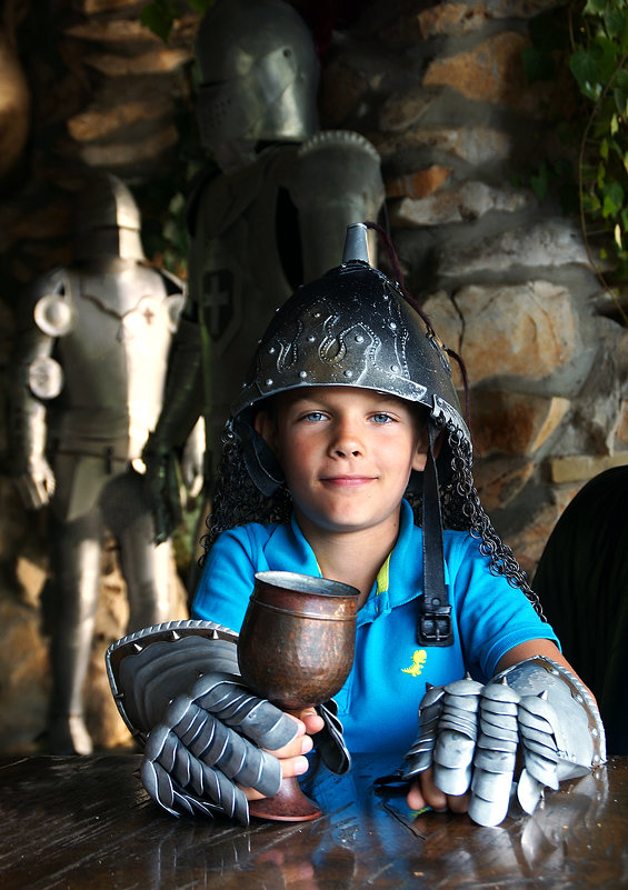 Юный рыцарь за столом короля Артура - Татьяна Манн