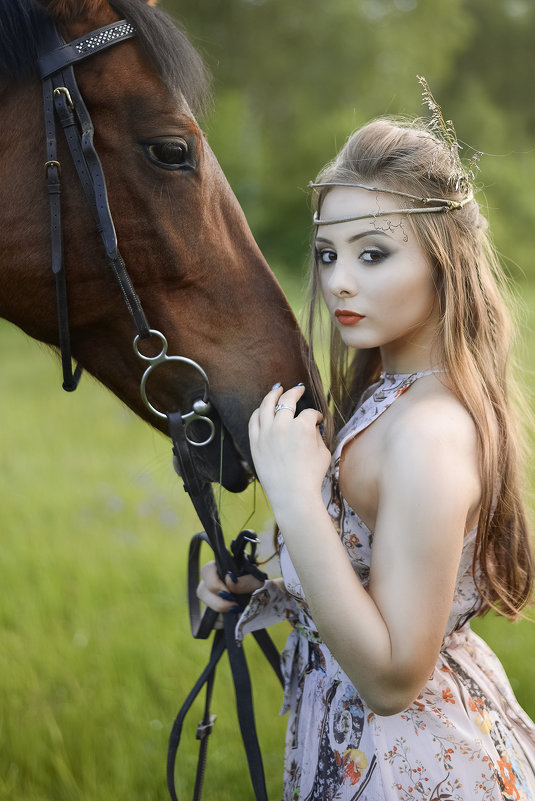 Фотосессия с лошадью в Москве. Фотограф Таня Турмалин. - Таня Турмалин