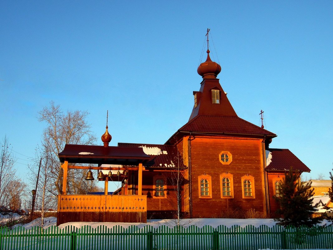 Сельская церковь. - nadyasilyuk Вознюк