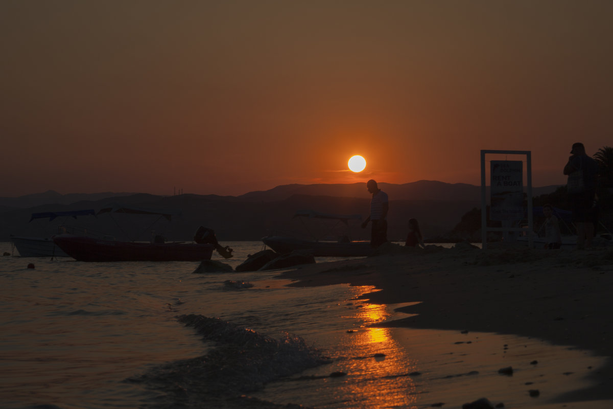 Закат в Греции - Darina Mozhelskaia