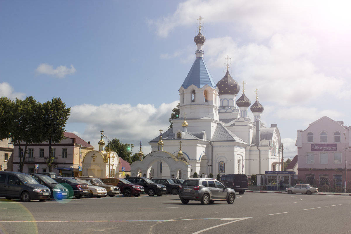 Церковь, город Поставы - Вера Аксёнова