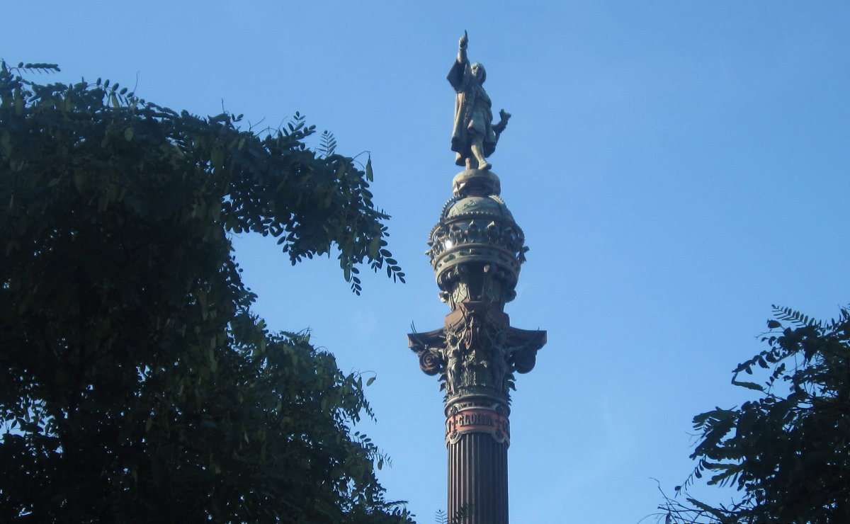 Барселона. Памятник Христофору Колумбу - татьяна 