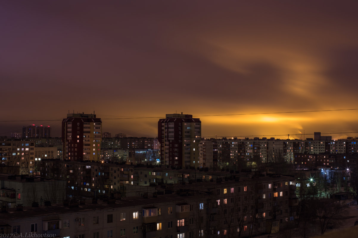 ночной город - Александр Лиховцов