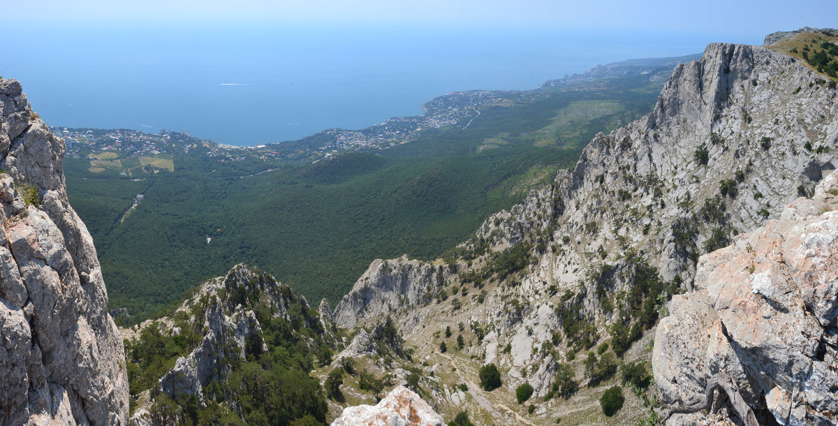 Вид с Ай-Петри, панорама - Роберт Гресь