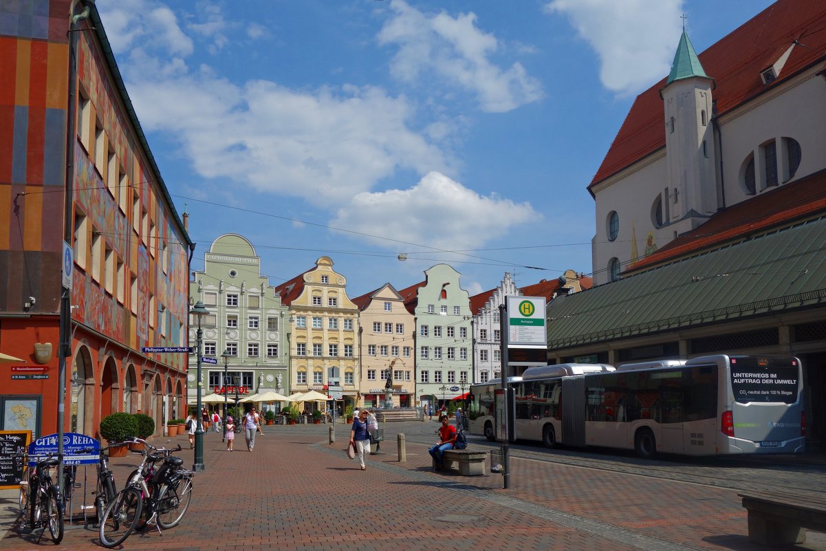 Augsburg...Август в городе... - Galina Dzubina