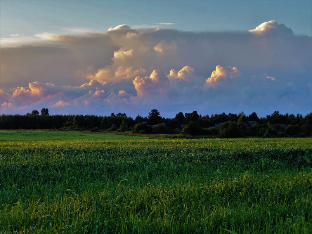 Волшебные облака на селом Кузьминское... - Sergey Gordoff