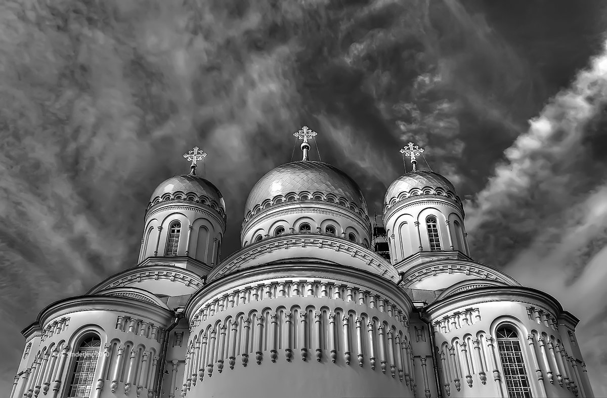 Купола Преображенского собора в г. Дивеево - Александр Синдерёв