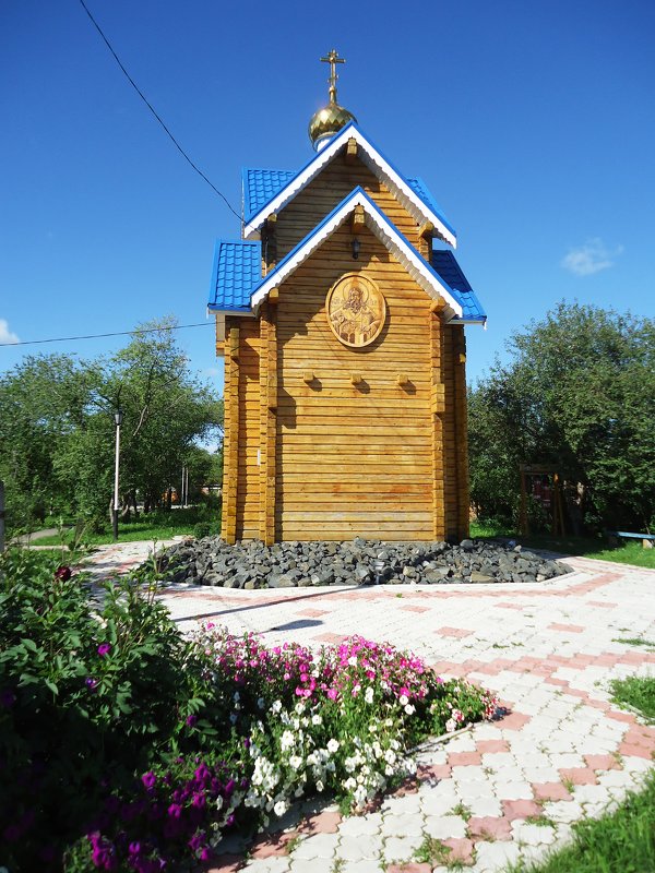 Часовня в п. Преображенский Назаровского района - Лариса Рогова