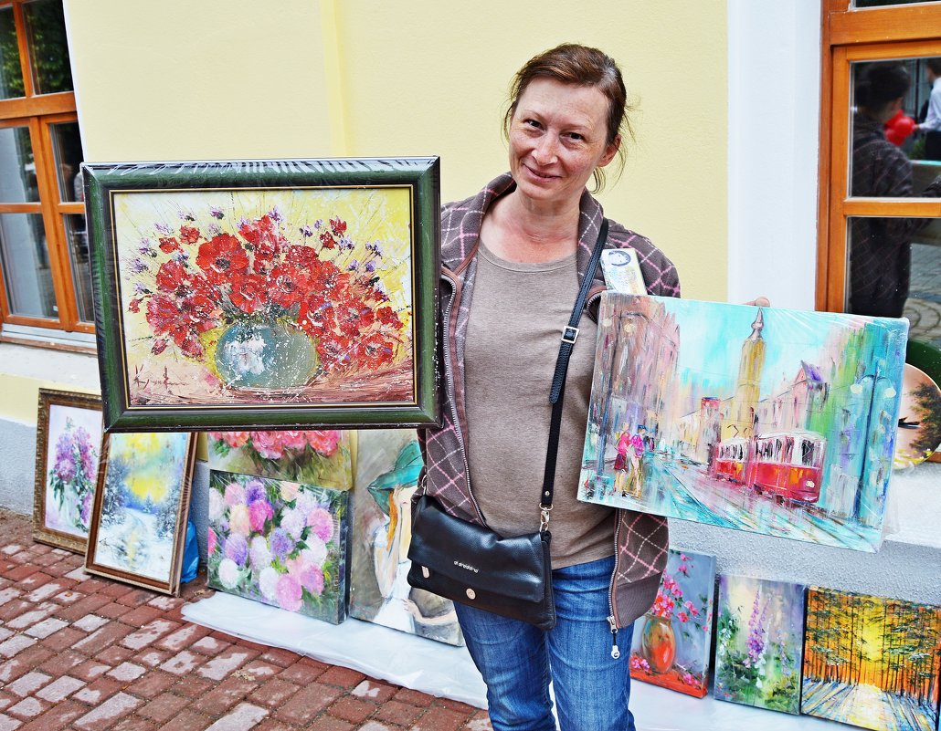 Продавщица картин - Vladimir Semenchukov