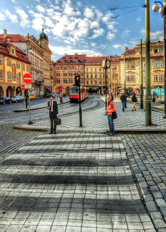 Street Photography. Prague. - Gene Brumer
