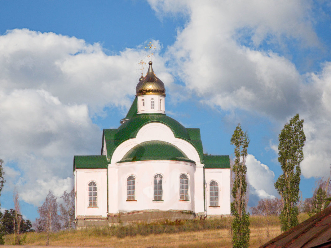 Сельская церковь. - Михаил Болдырев 