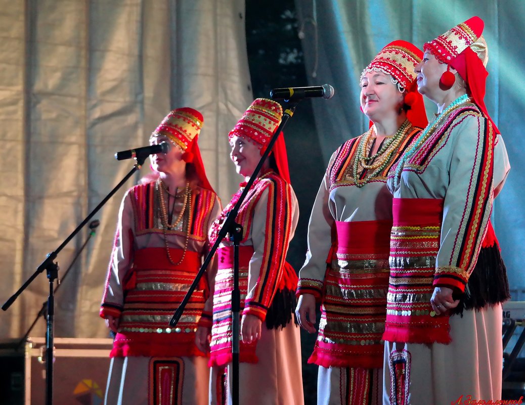 Народный фольклор - на концерте ко Дню города - Андрей Заломленков
