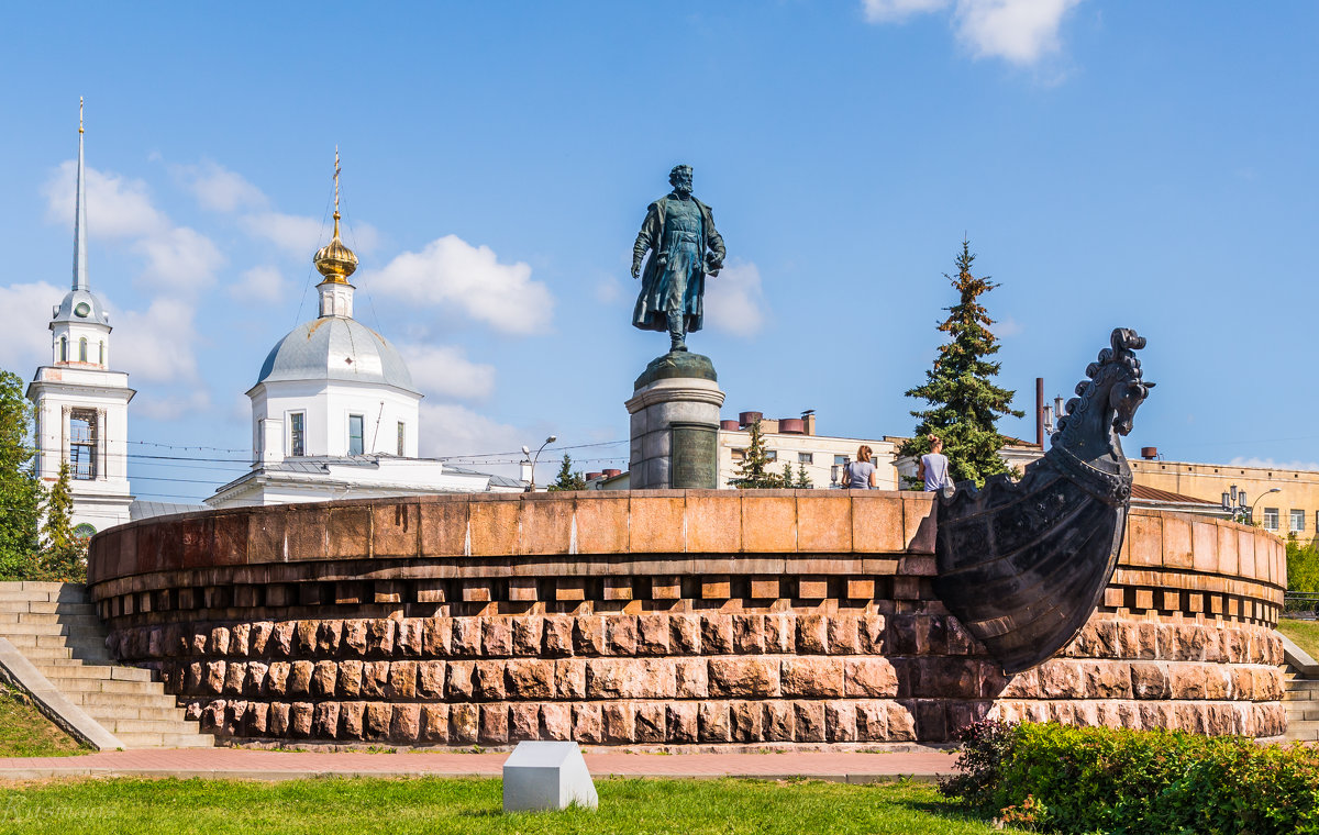 Памятник Афанасию Никитину. - Ruslan 