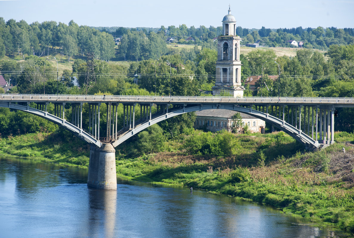 Старица, мост через Волгу - Вячеслав 