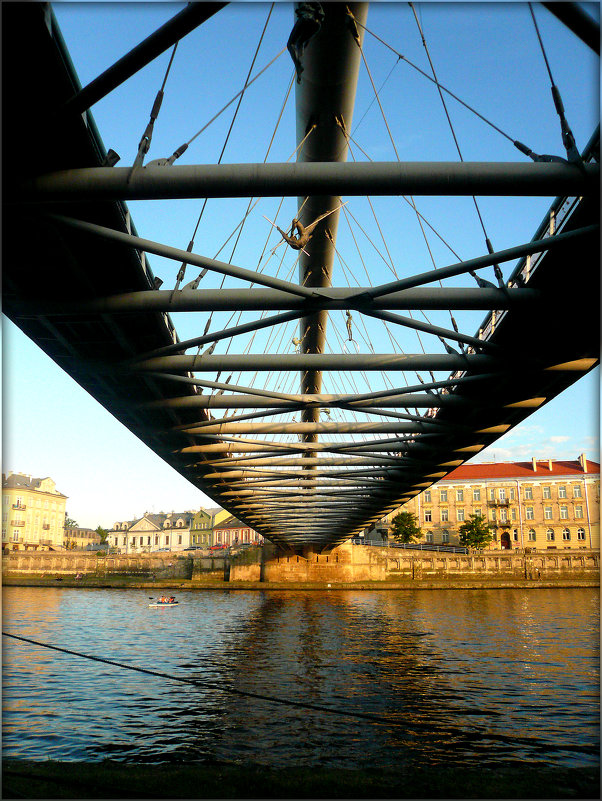 Краковский пешеходный мост Ojca Bernatka - Galina Belugina