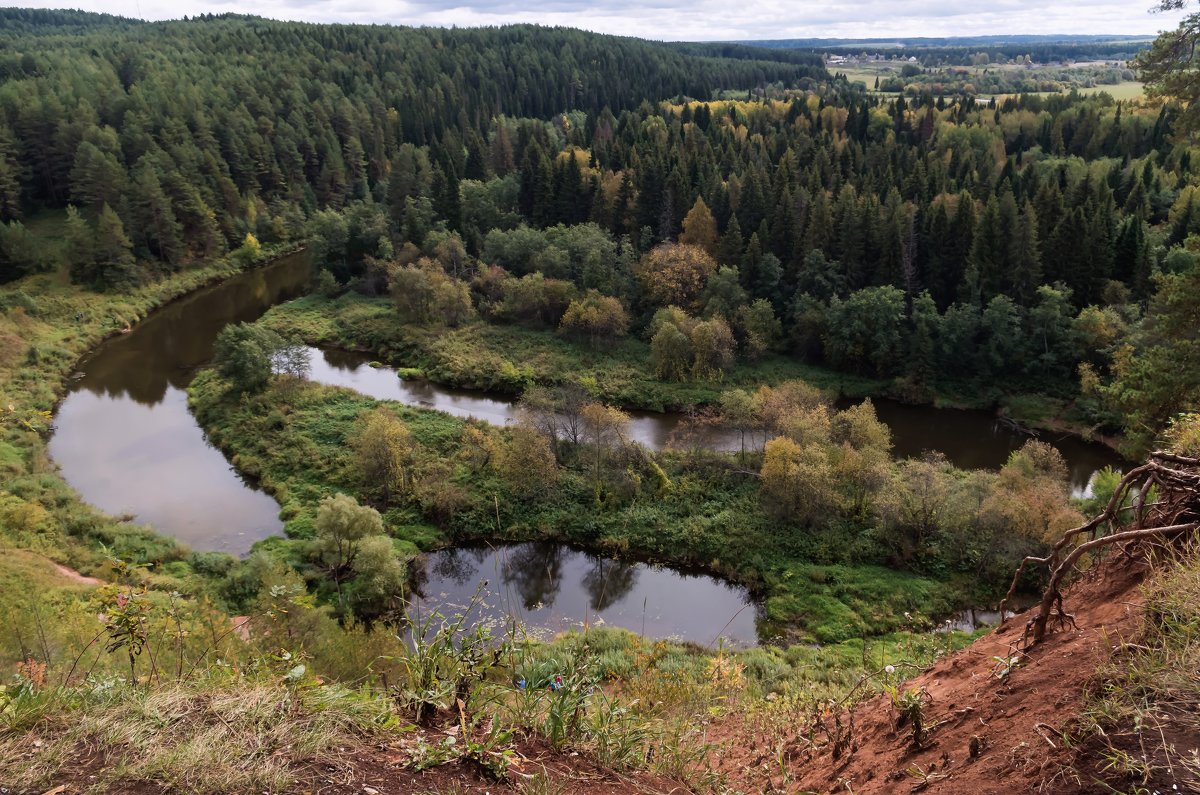 Вид на реку Чепцу с горы Байгурезь - Владимир Максимов