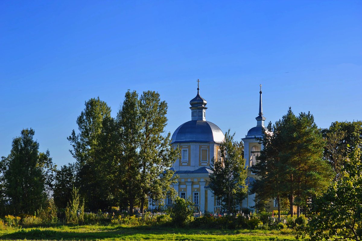 Сельский храм. - Sergey Serebrykov