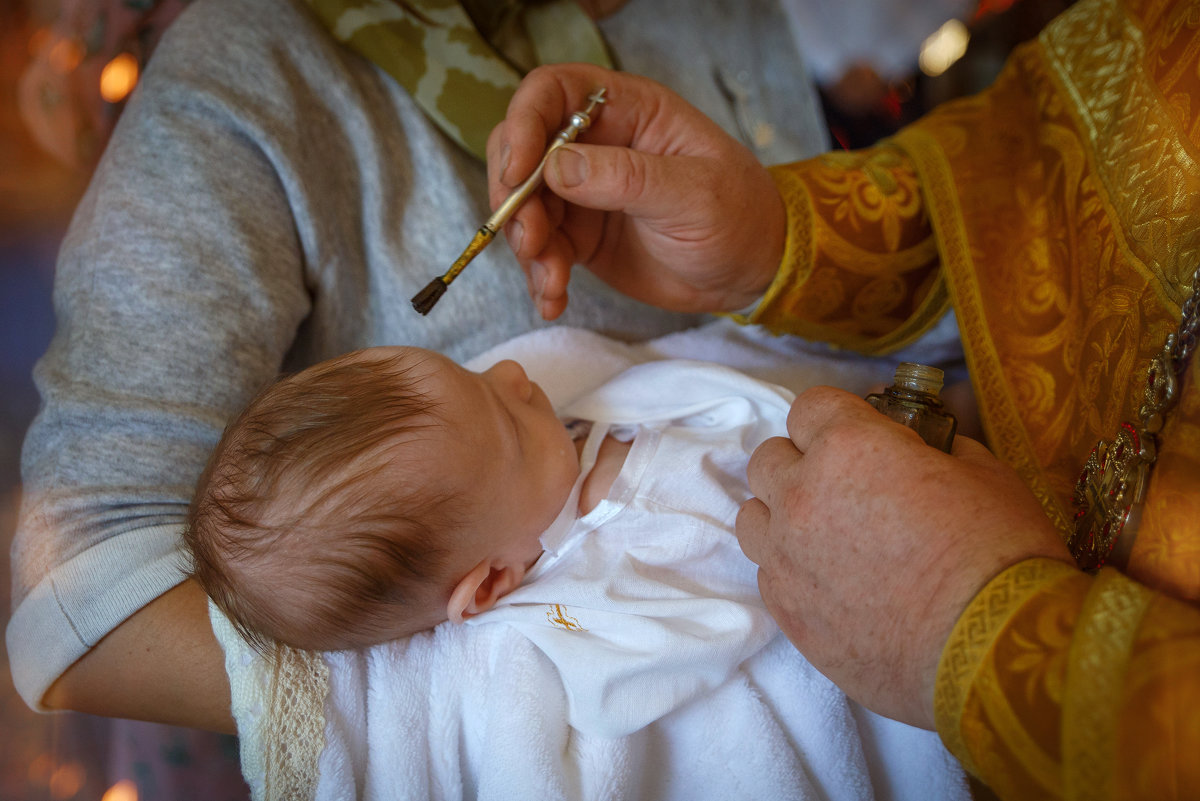 Крещение младенца - Ирина Kачевская