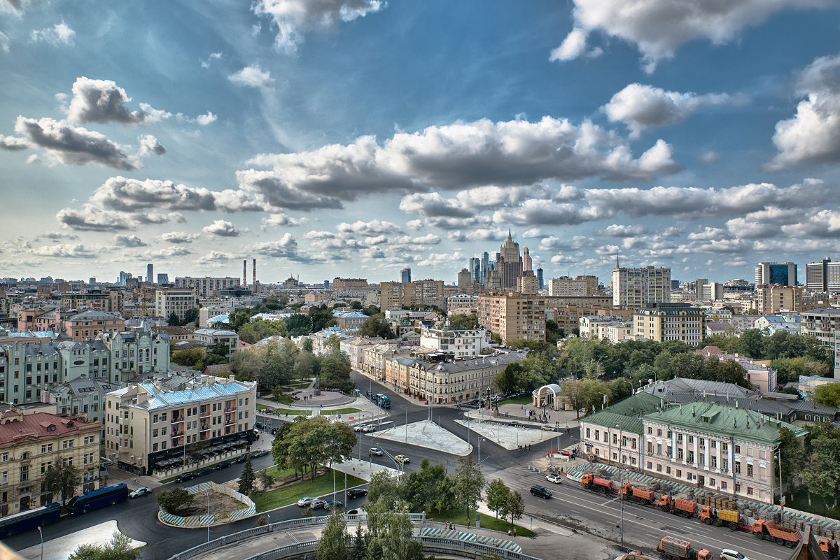 Москва.Пречистинские ворота. Северо-запад. Метро Кропоткинская. - Alexsei Melnikov