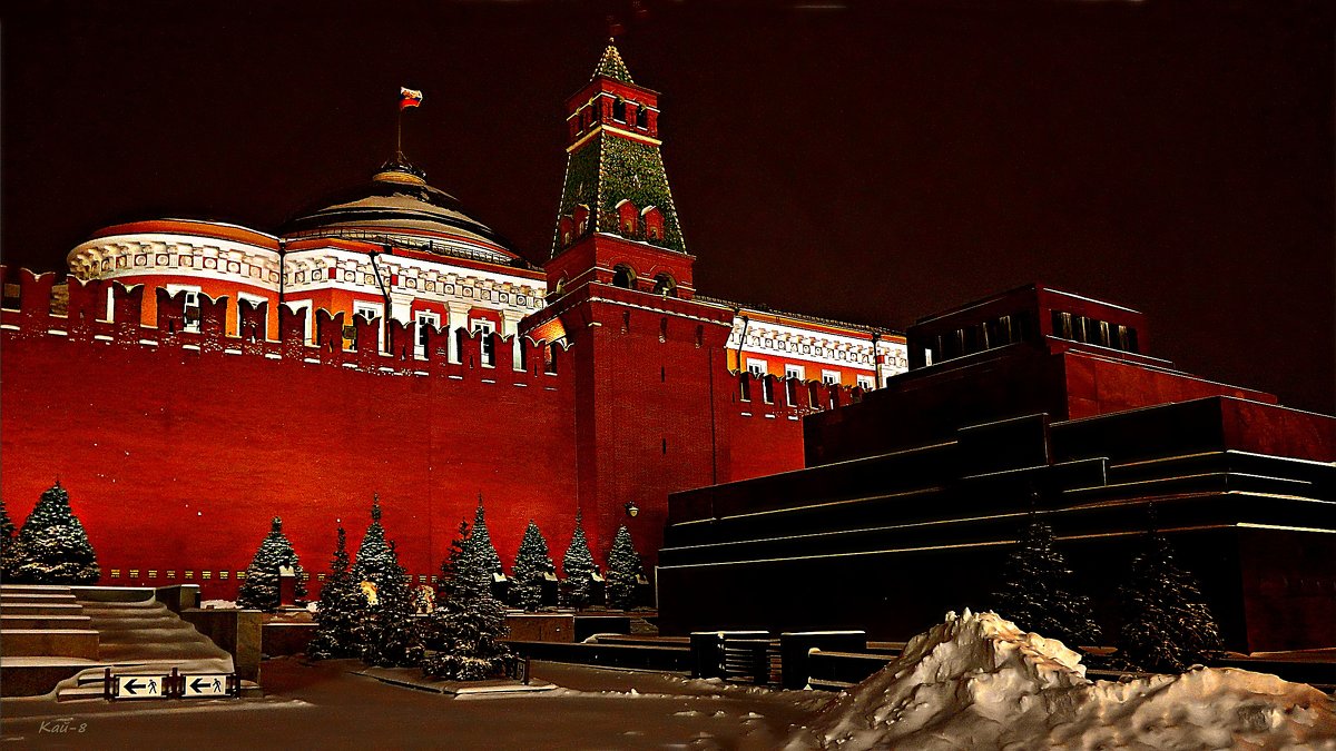 Красная площадь. Сенатский дворец, Сенатская башня, мавзолей... - Кай-8 (Ярослав) Забелин