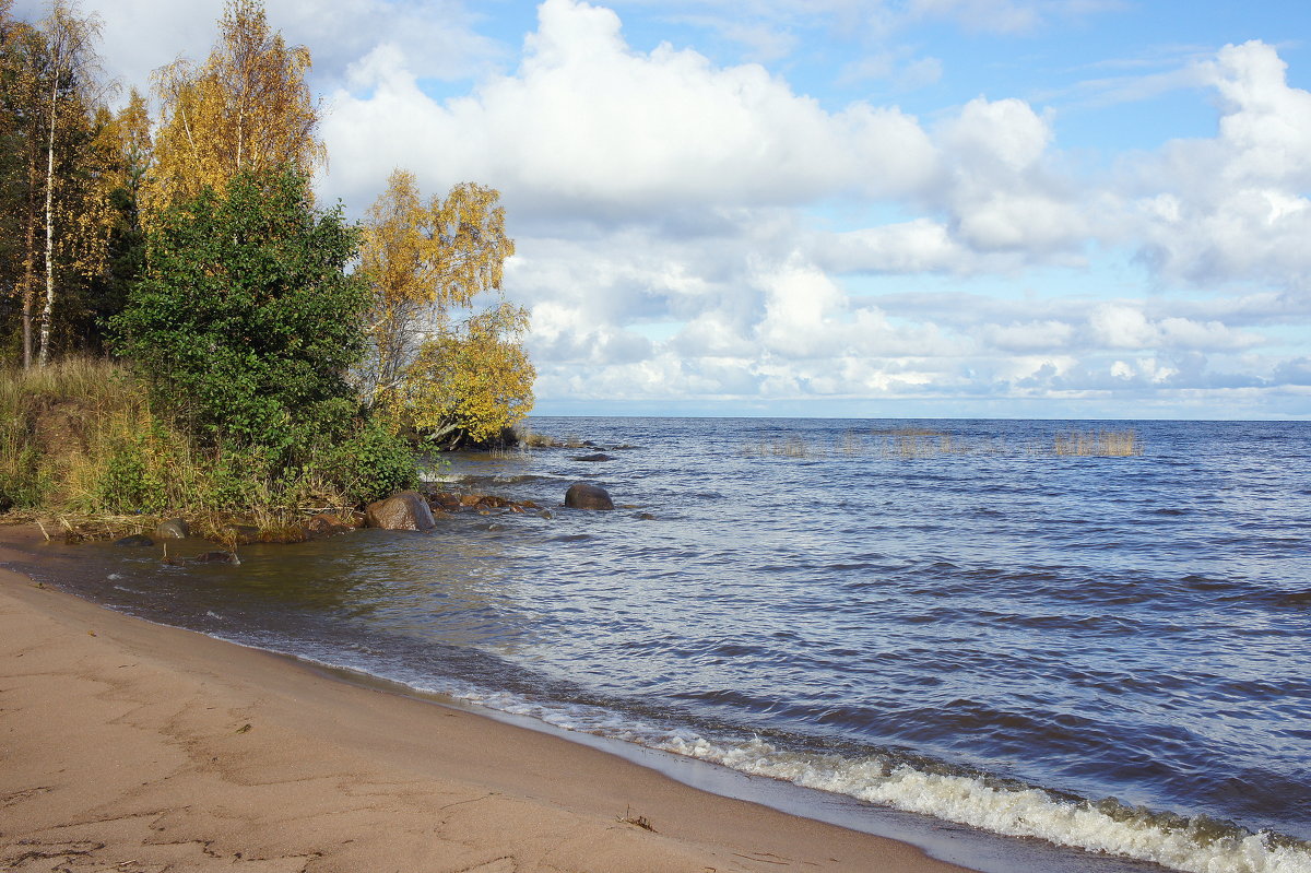 Ладожское озеро – таинственное, величественное и прекрасное. Октябрь - Елена Павлова (Смолова)
