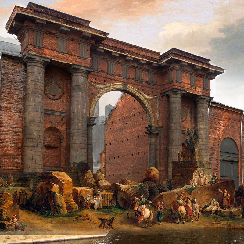 Фантастически красивая Триумфальная арка Новой Голландии - Николай 