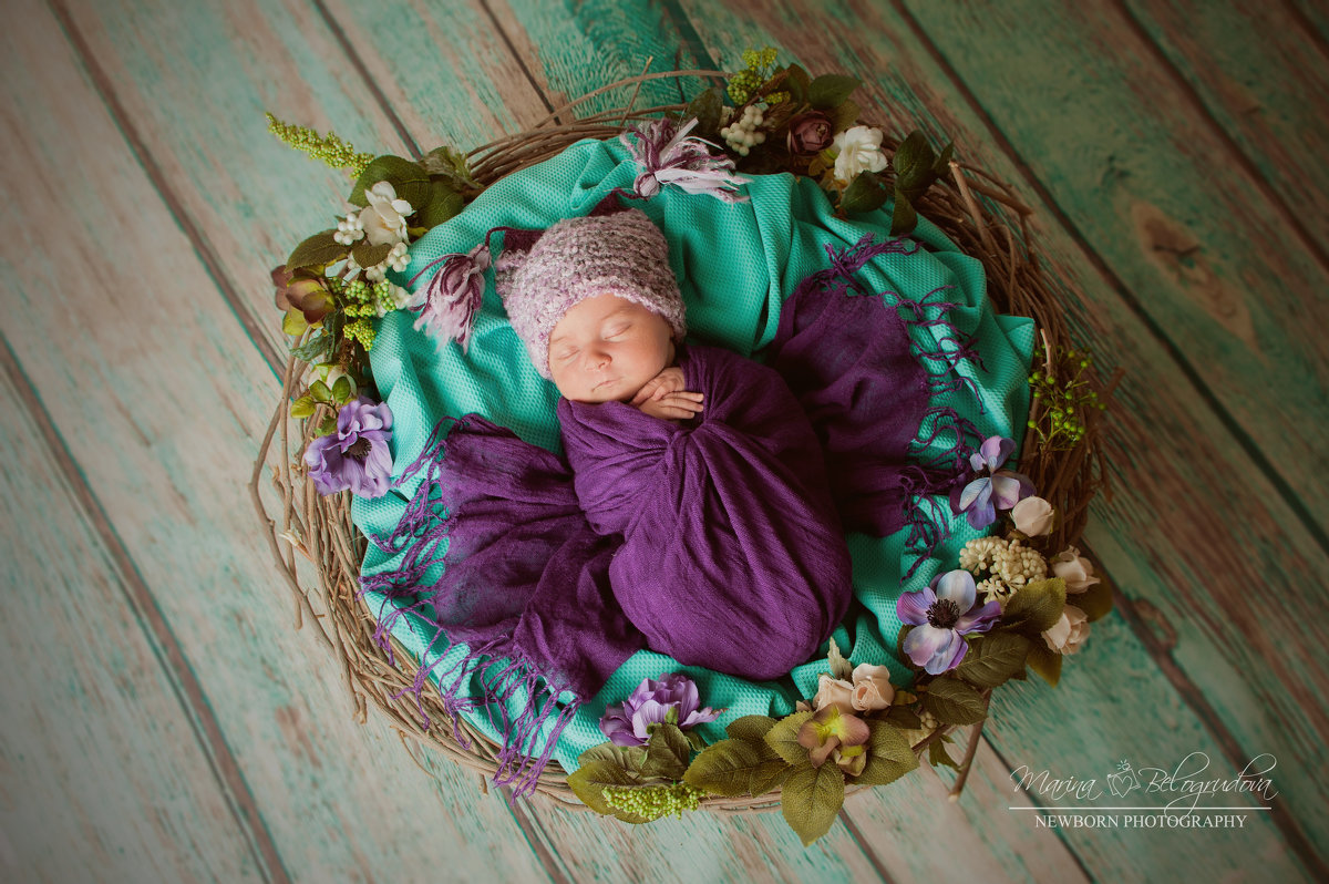 Фотосессия новорожденных - Марина Белогрудова