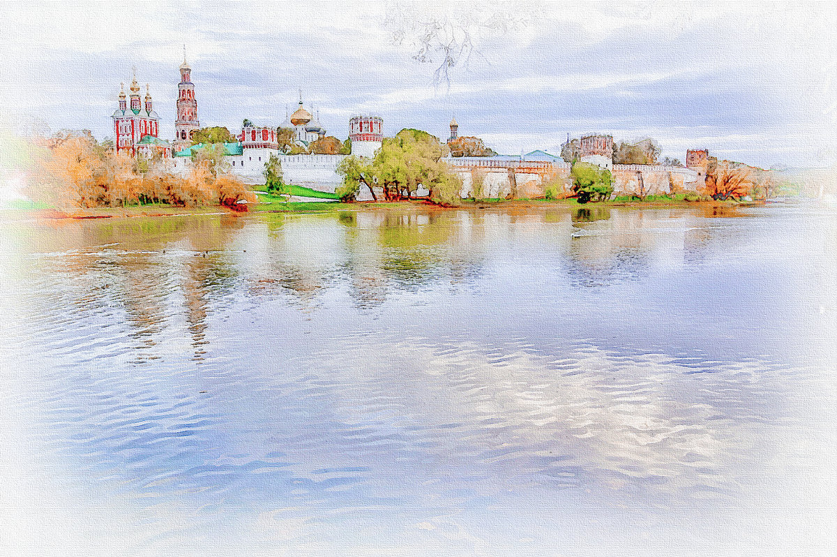 Москва. Новодевичий монастырь. - В и т а л и й .... Л а б з о'в