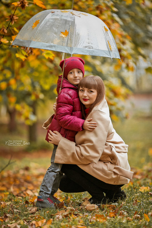 Наша дождливая сьемка :) Очаровательная Виктория и Иван :) - Кристина Беляева