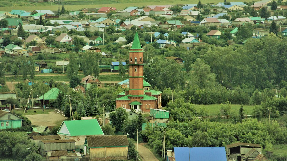 Главный Мечеть Стерлибашевского района. - Рустам Ягафаров