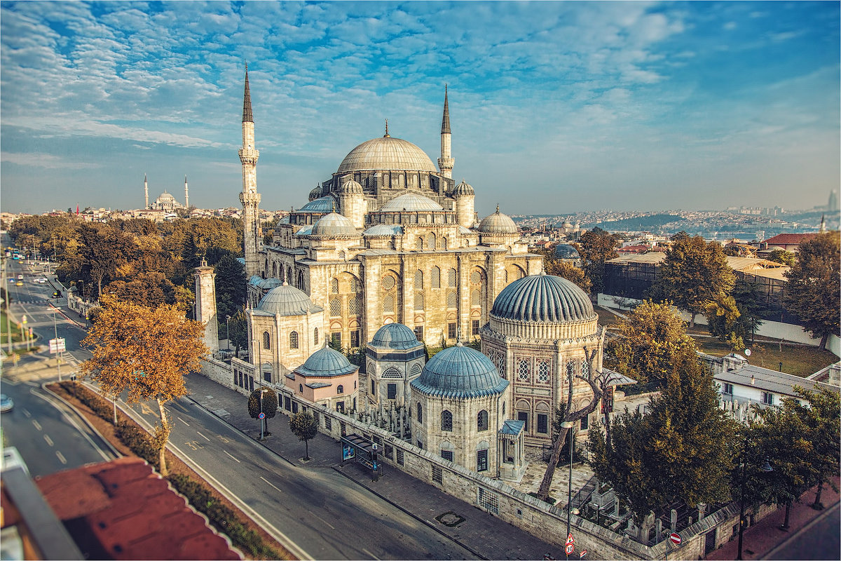 Мечеть Шехзаде в Стамбуле. Работа Синана - Ирина Лепнёва