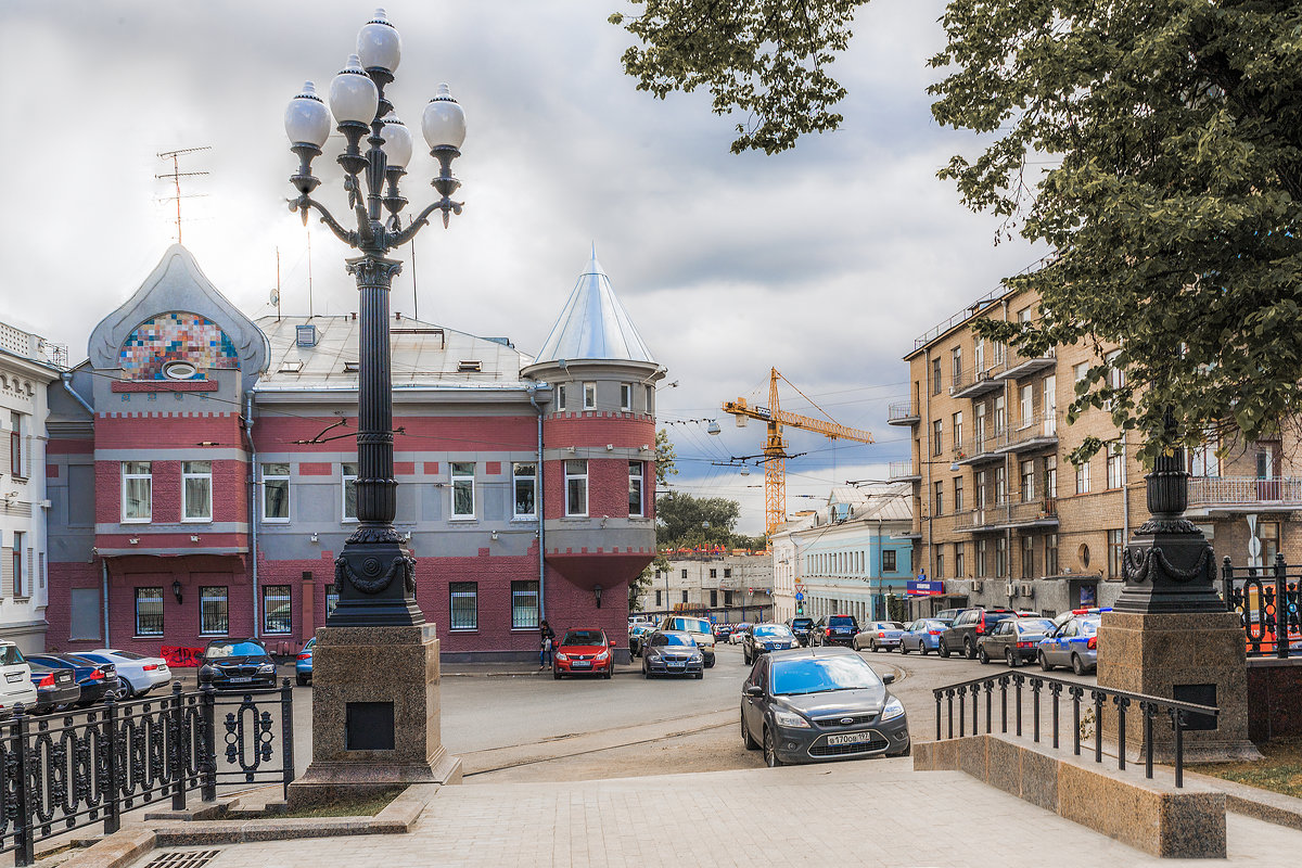 Москва. Яузский бульвар. - В и т а л и й .... Л а б з о'в