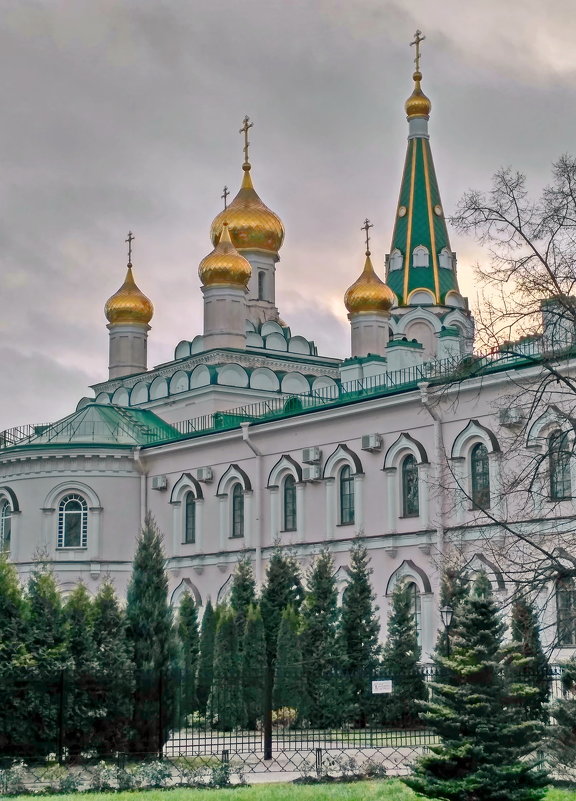 Афонская церковь  ( вид со стороны кладбища ) - Олег Попков