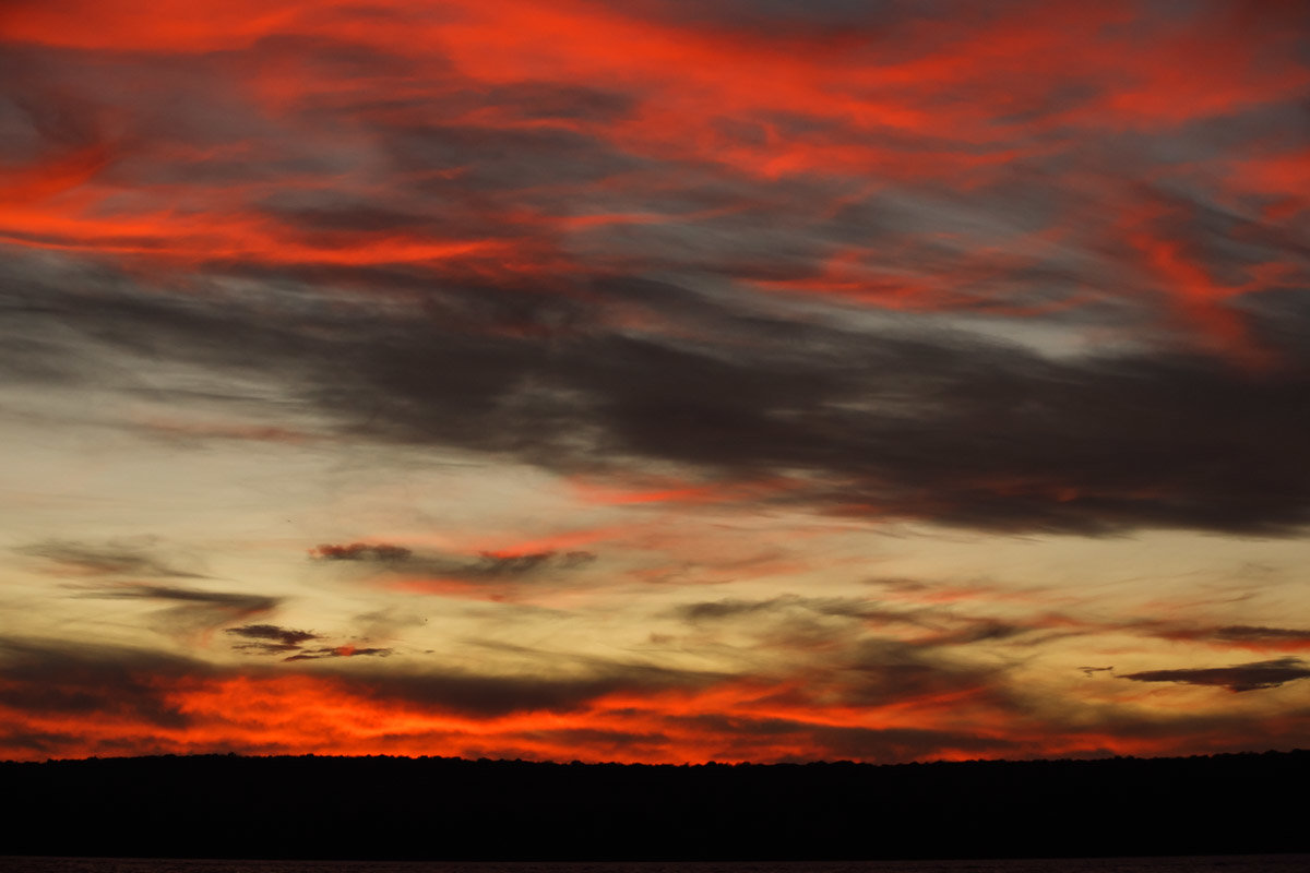 Закат над озером Мичиган. - Алена Торопов