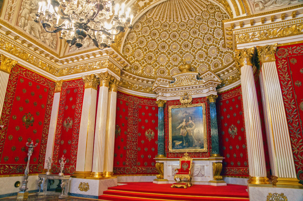 Петровский (Малый тронный) зал Зимнего дворца :: sorovey Sol .
