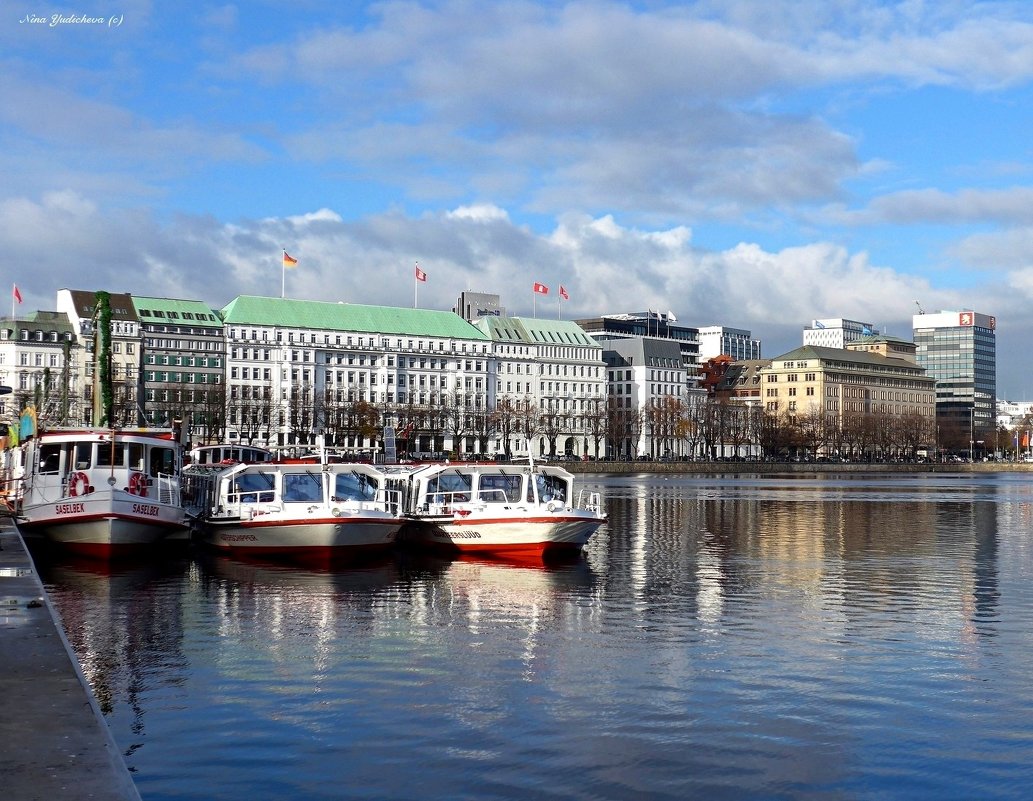 Alster. Hamburg - Nina Yudicheva