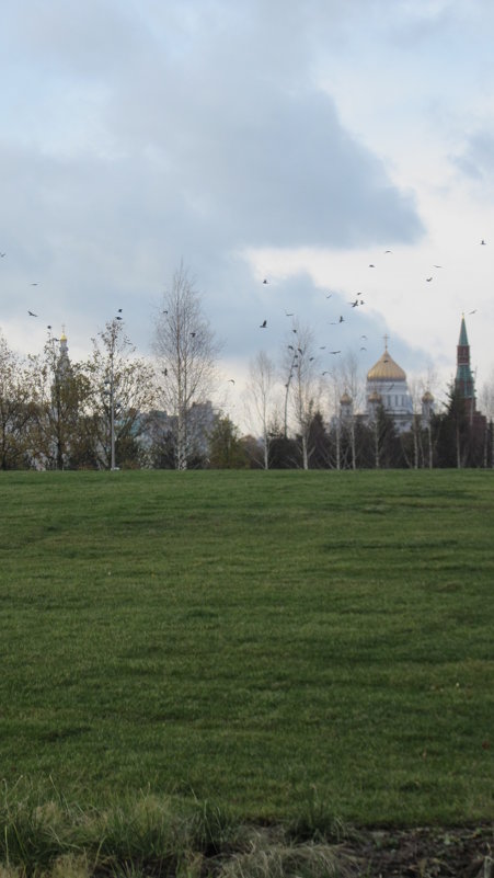 В парке Зарядье - Маера Урусова