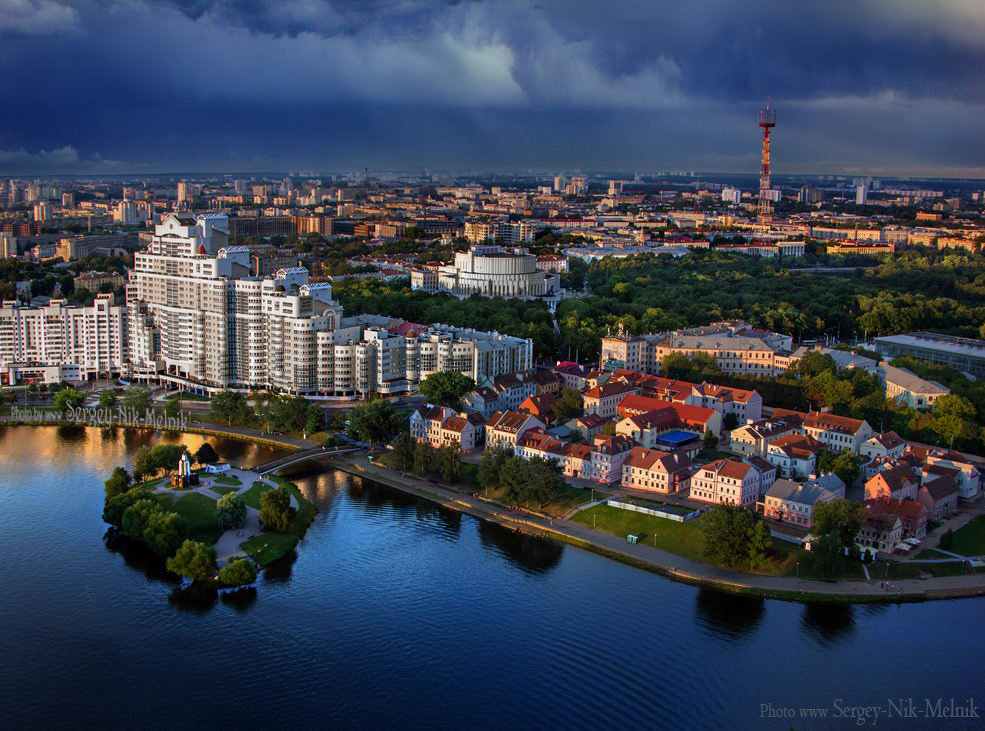 Город в лучах заката - Sergey-Nik-Melnik Fotosfera-Minsk