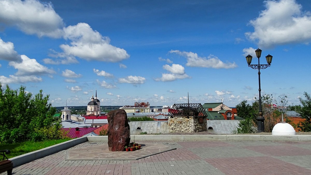 На этом месте в 1604 году был основан город Томск! - Милешкин Владимир Алексеевич 