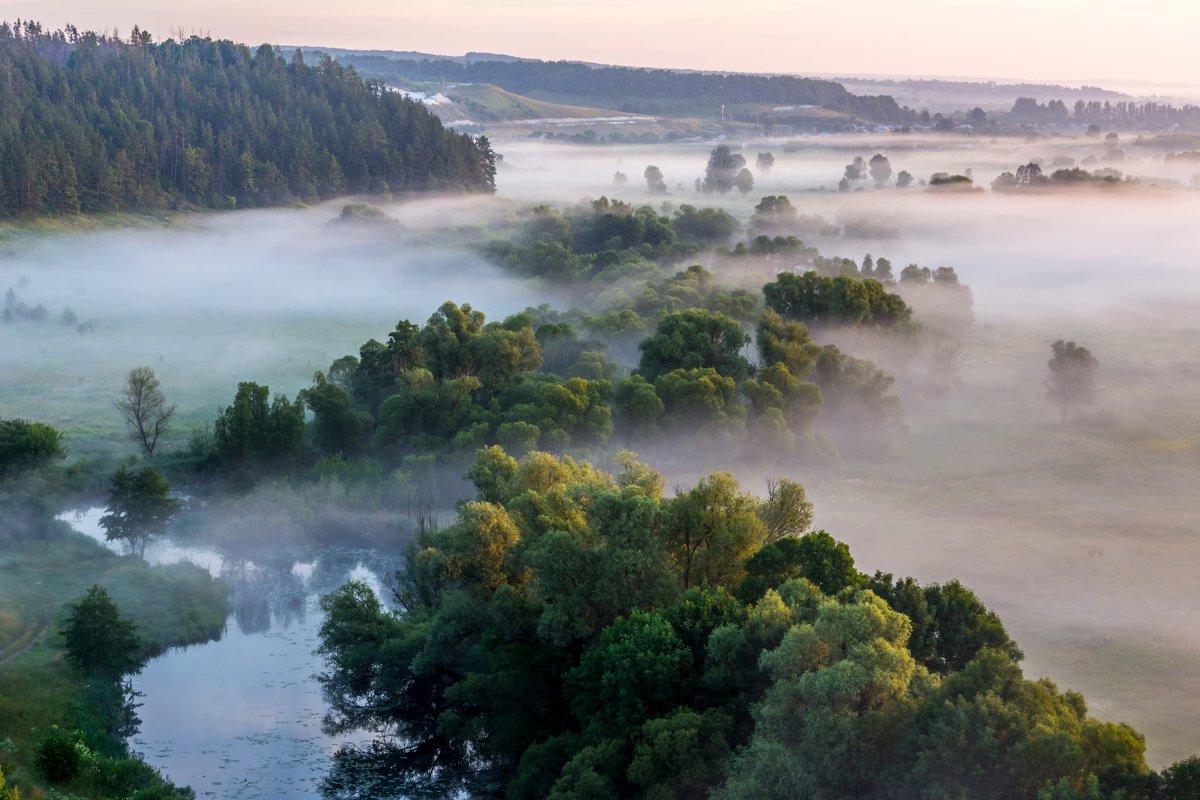 Утро на реке Корень - ALEXANDR L