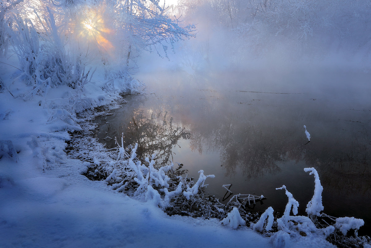 На закате морозного дня.... - Андрей Войцехов