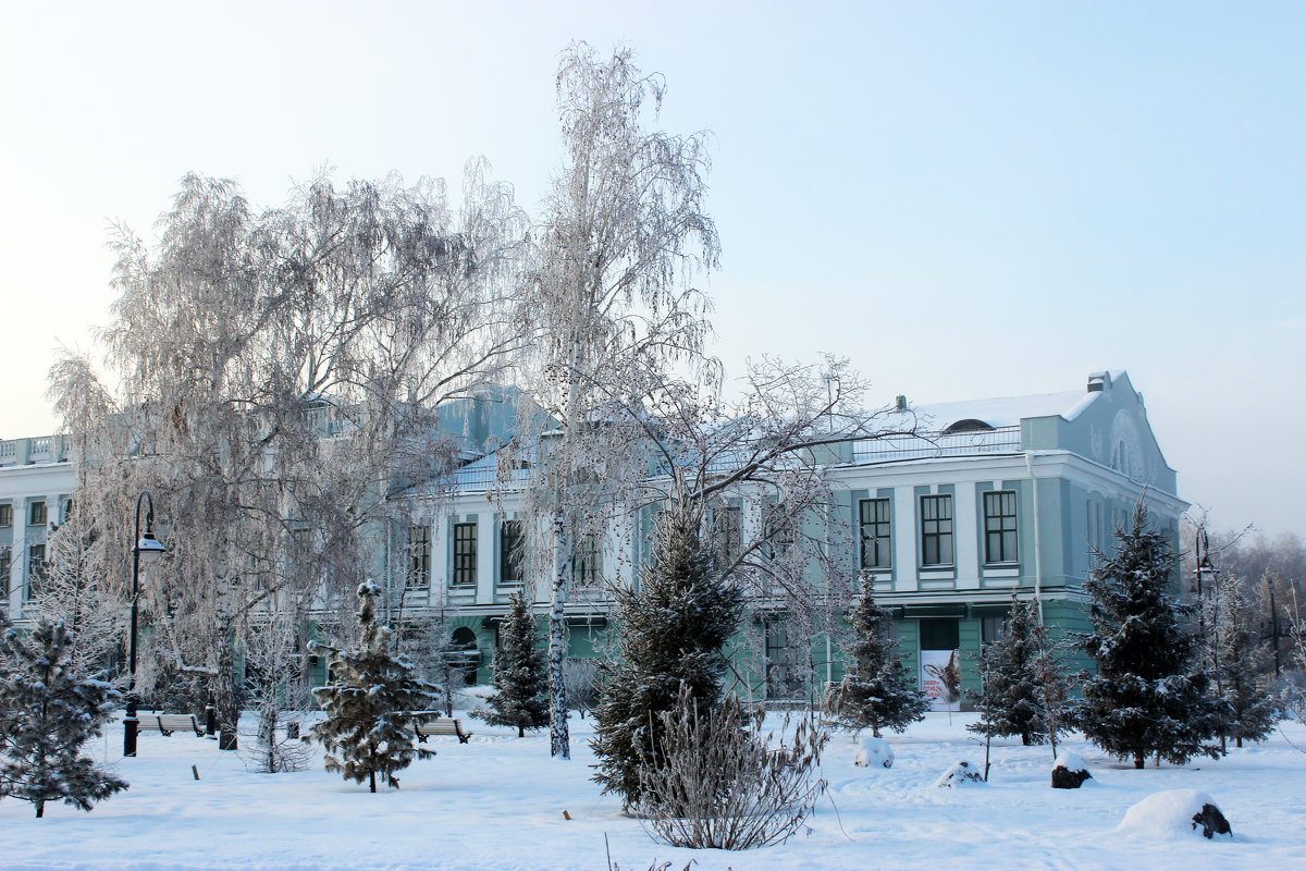 Мой город зимой - раиса Орловская
