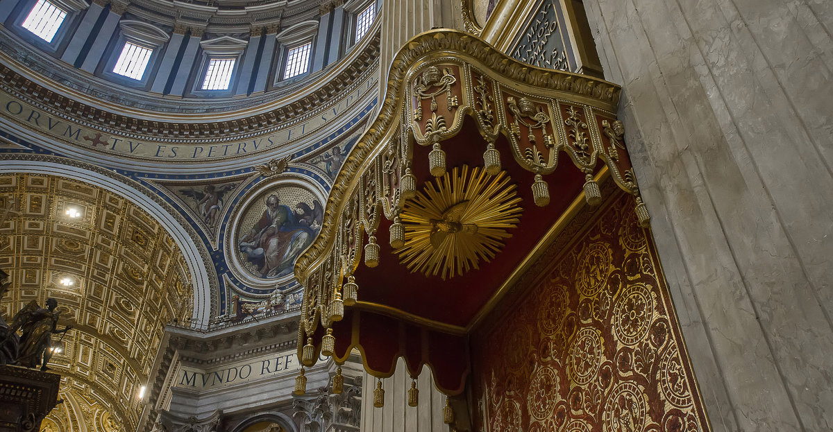 Ватикан. Внутри собора Святого Петра - leo yagonen