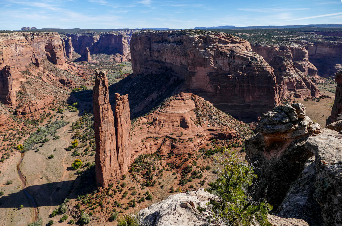 Еще один кадр скалы "Паук" напоследок (каньон De Chelly, Аризона, США) - Юрий Поляков