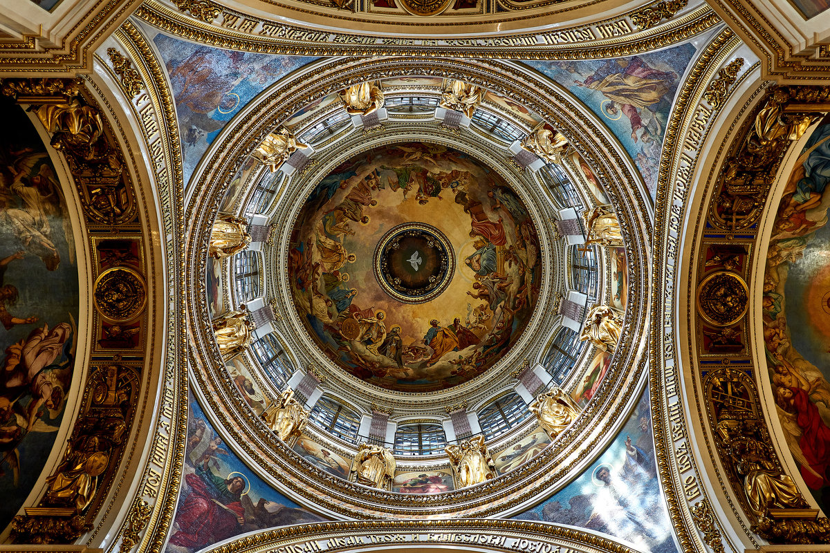 Купол Исакиевского собора изнутри - Aleks 9999