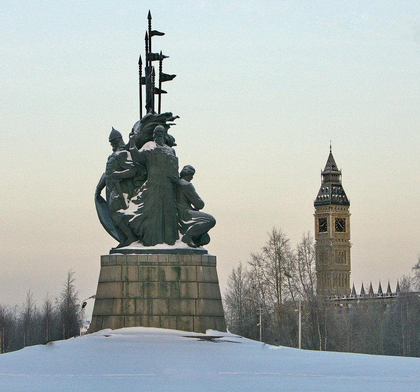 Памятник Основателям города Сургута - Олег Петрушов