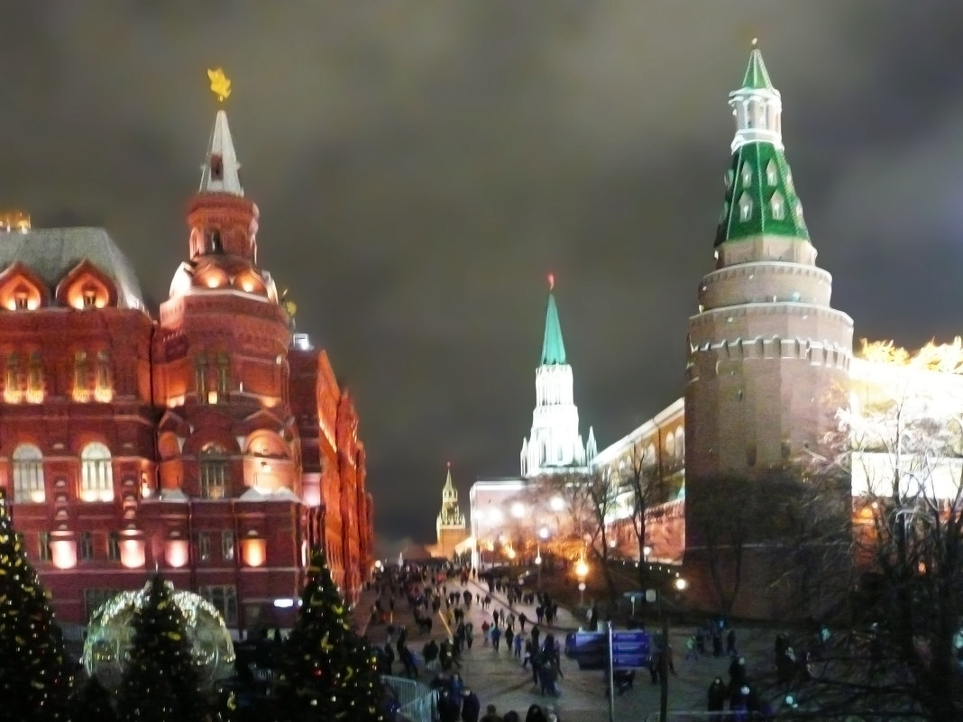 Вечерняя, новогодняя Москва - Galina Belugina