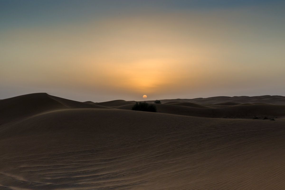 Закат Пустыня. Где-то недалеко от города - Gennadiy Karasev