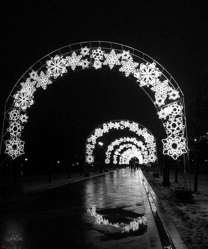 Снежный тоннель ... - Лариса Корженевская